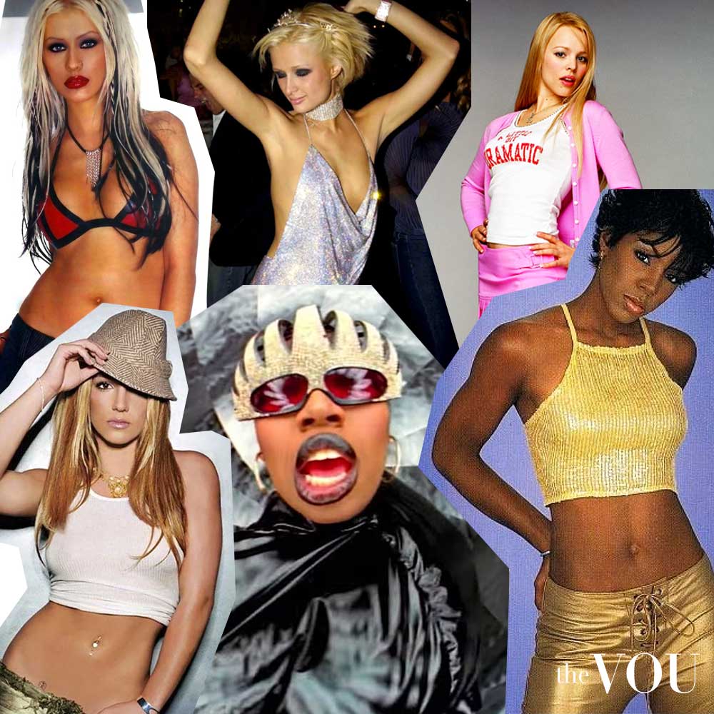 Y2K fashion style in 2000s
