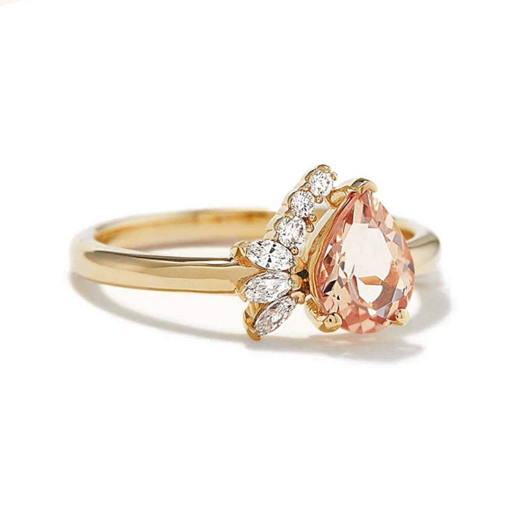 Pear-Cut Engagement Ring