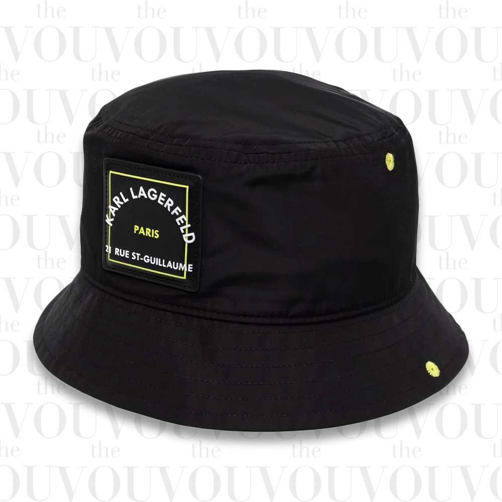 Karl Lagerfeld Logo-Patch Bucket Hat