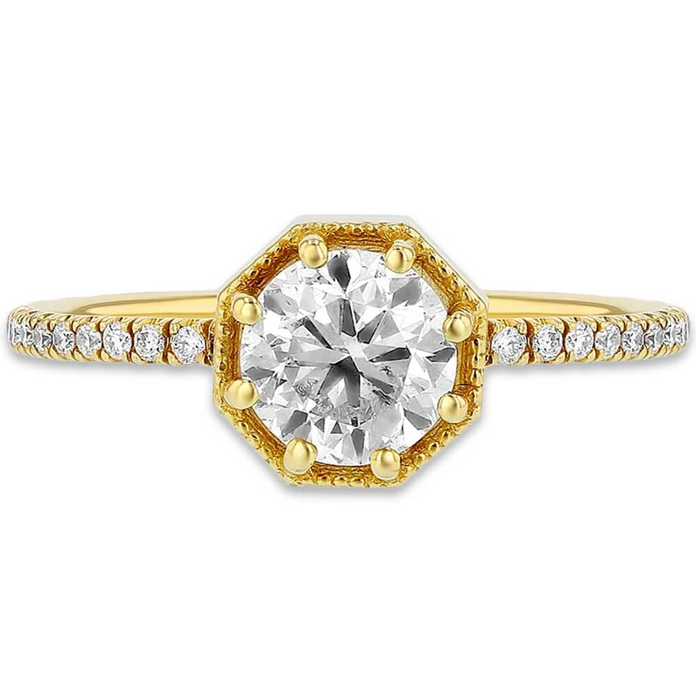 Grace Lee contemporary engagement ring