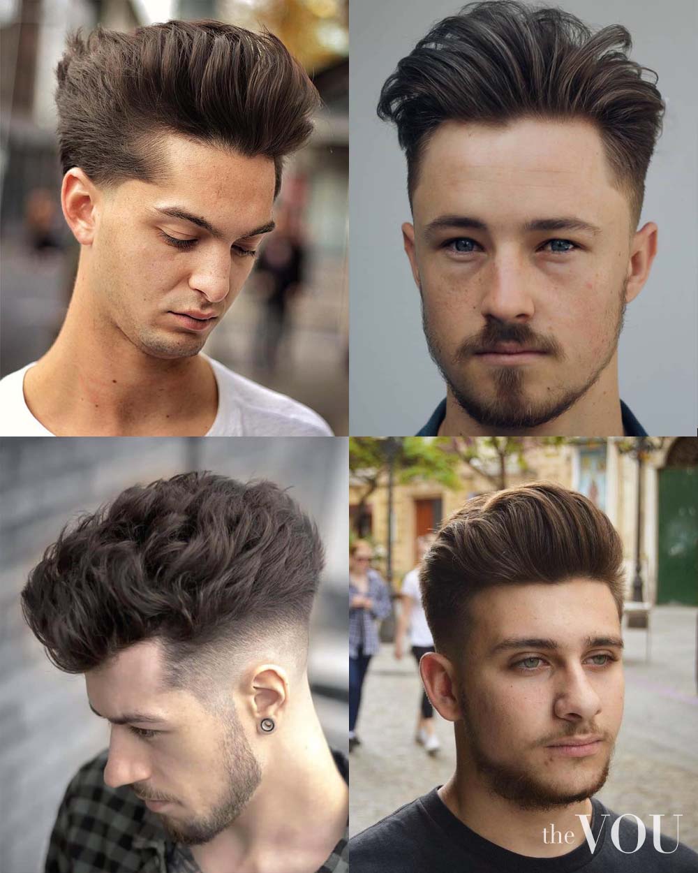 modern comb over hairstyle men 2022