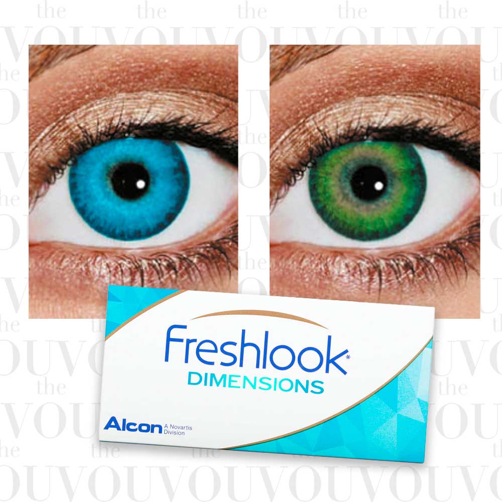 Sea Green Non Prescription Colored Contacts Freshlook Dimensions ❤ liked on  Polyvore, Buy one da…