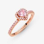 Pandora Elevated Heart Promise Ring