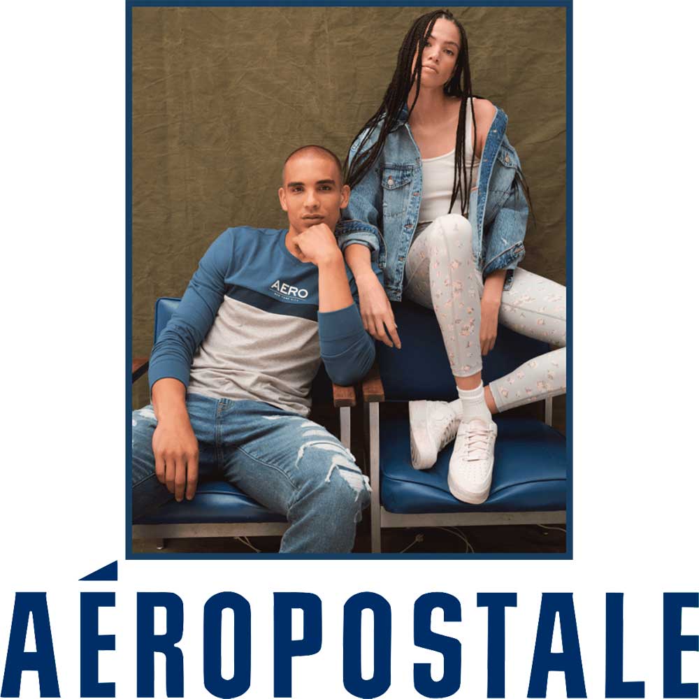 AEROPOSTALE Магазин доступной одежды для модных подростков