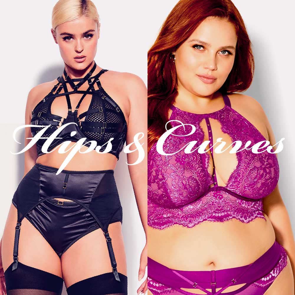 HIPS & CURVES Online Clothing Store For Women's Plus Size Lingerie