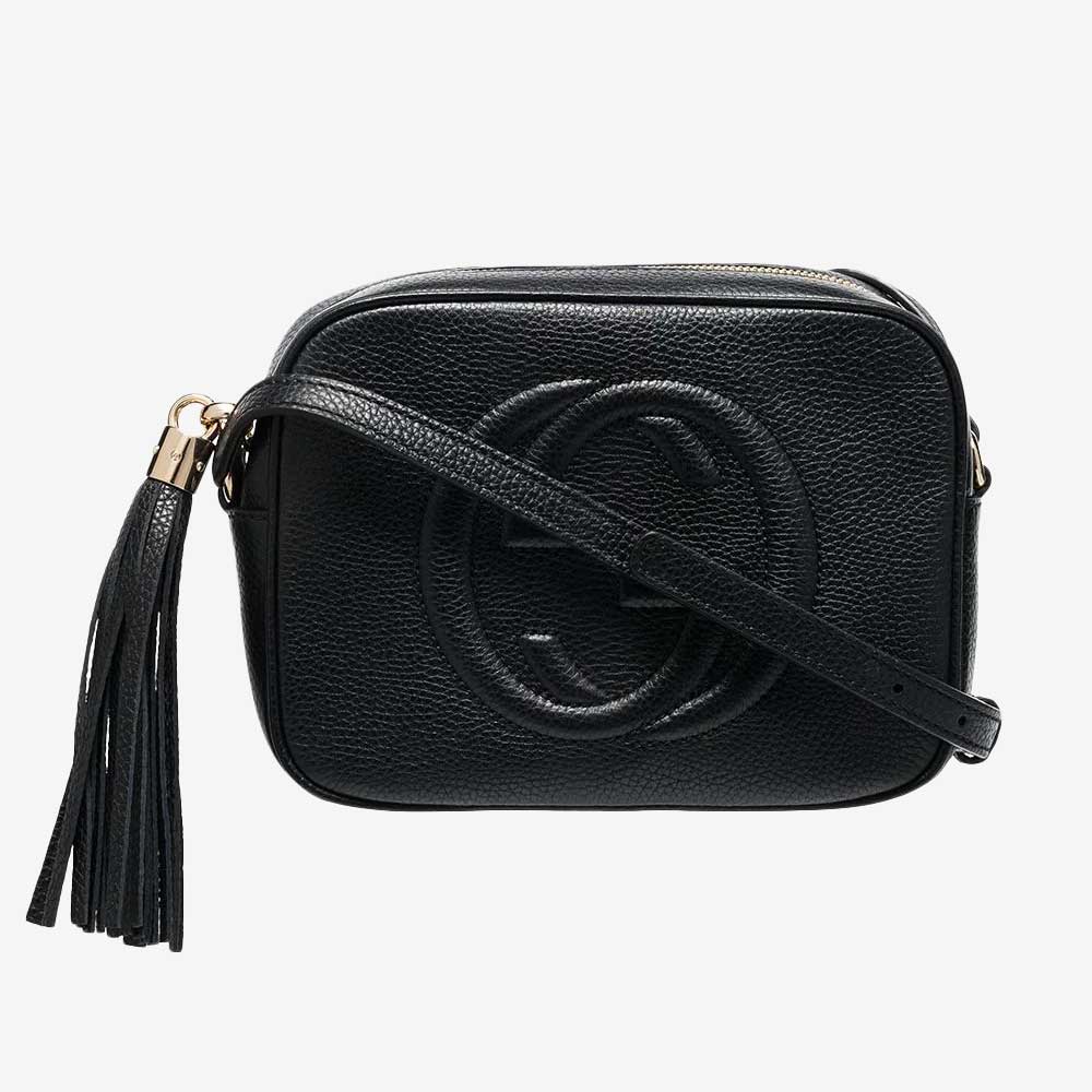 Gucci Crossbody Bags - SOHO DISCO BLACK GUCCI BAG
