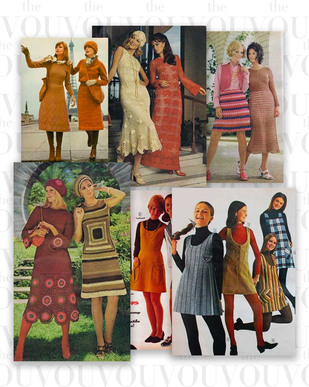 70s fashion hotsell women's dresses