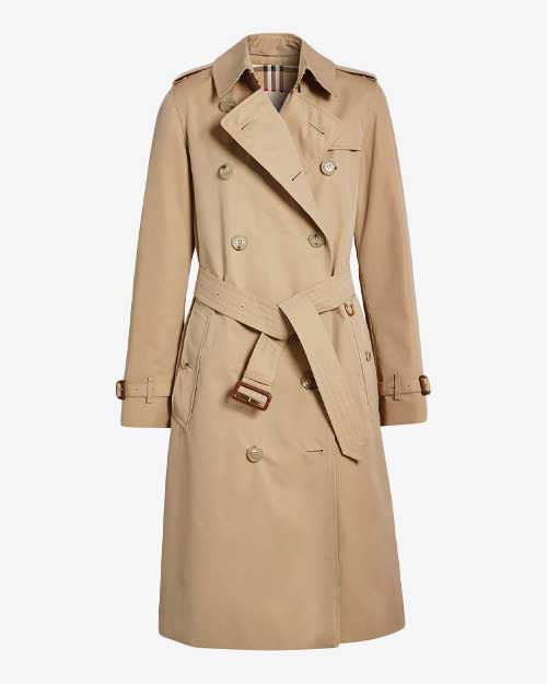 Burberry Kensington Heritage Long Trench Coat