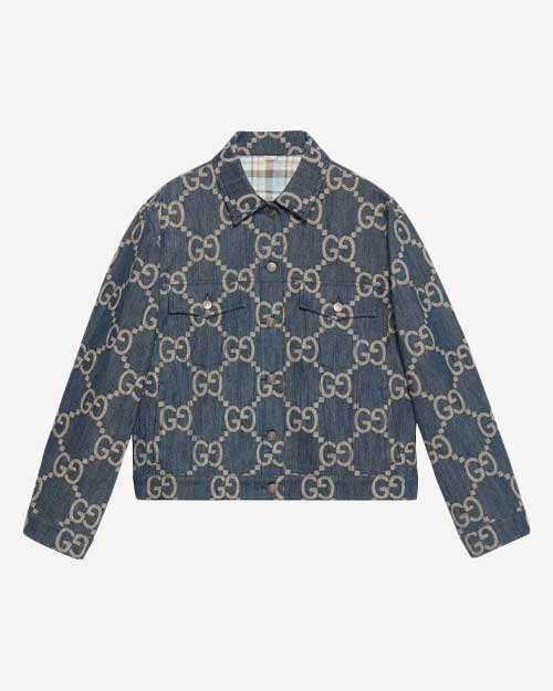 Gucci Jumbo GG Denim Jacket