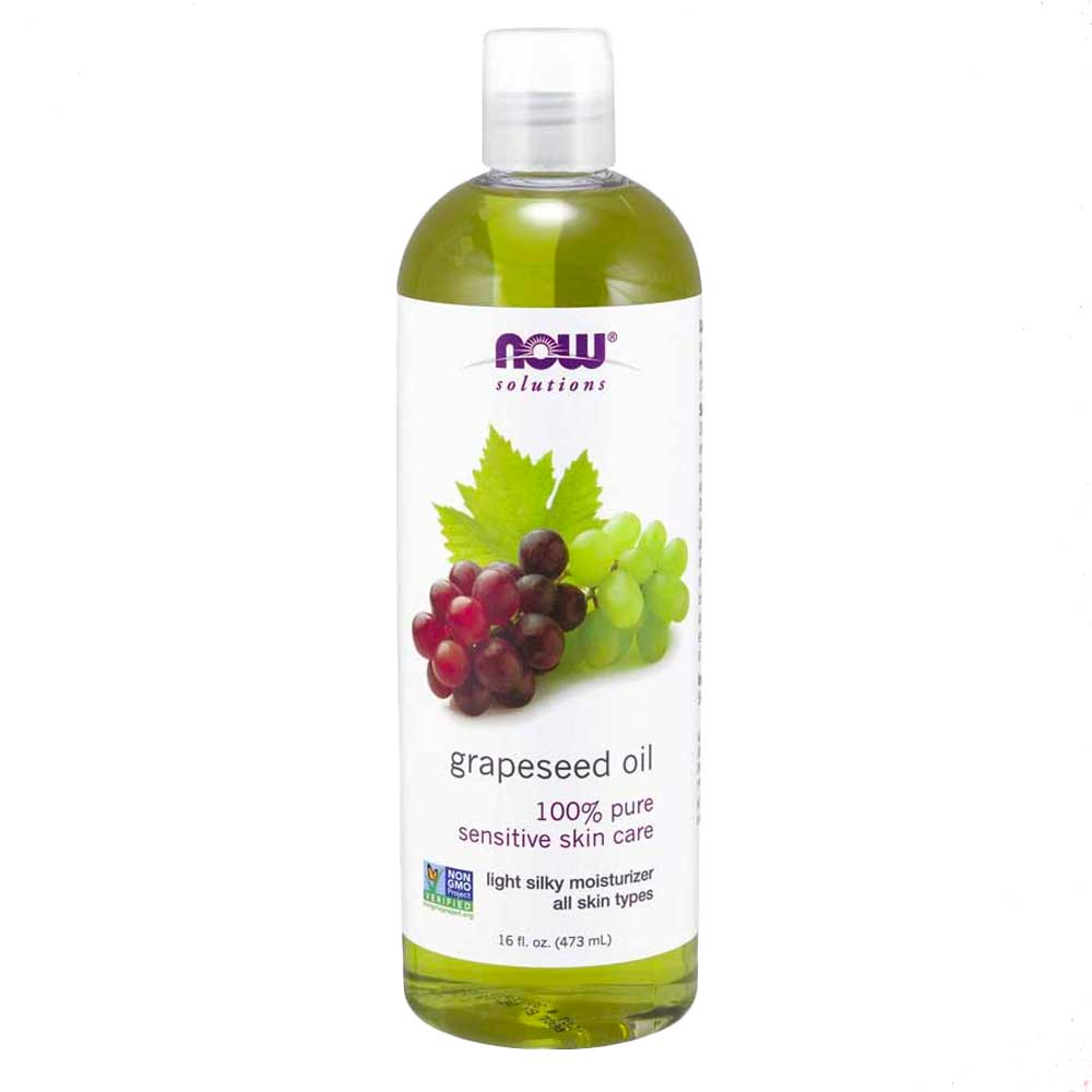 Now Solutions 100% Pure Grapeseed Oil