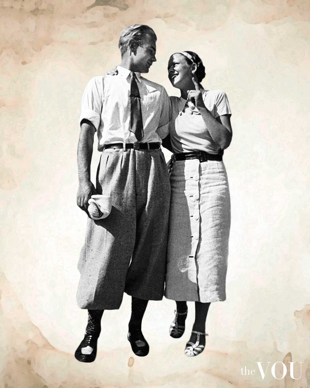 1920s Fashion Plus-fours Pants With High Socks