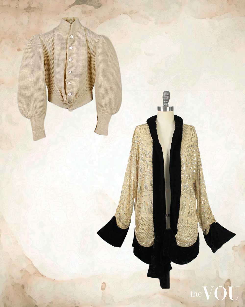 1920s Fashion Wool Cardigan & Sweaters