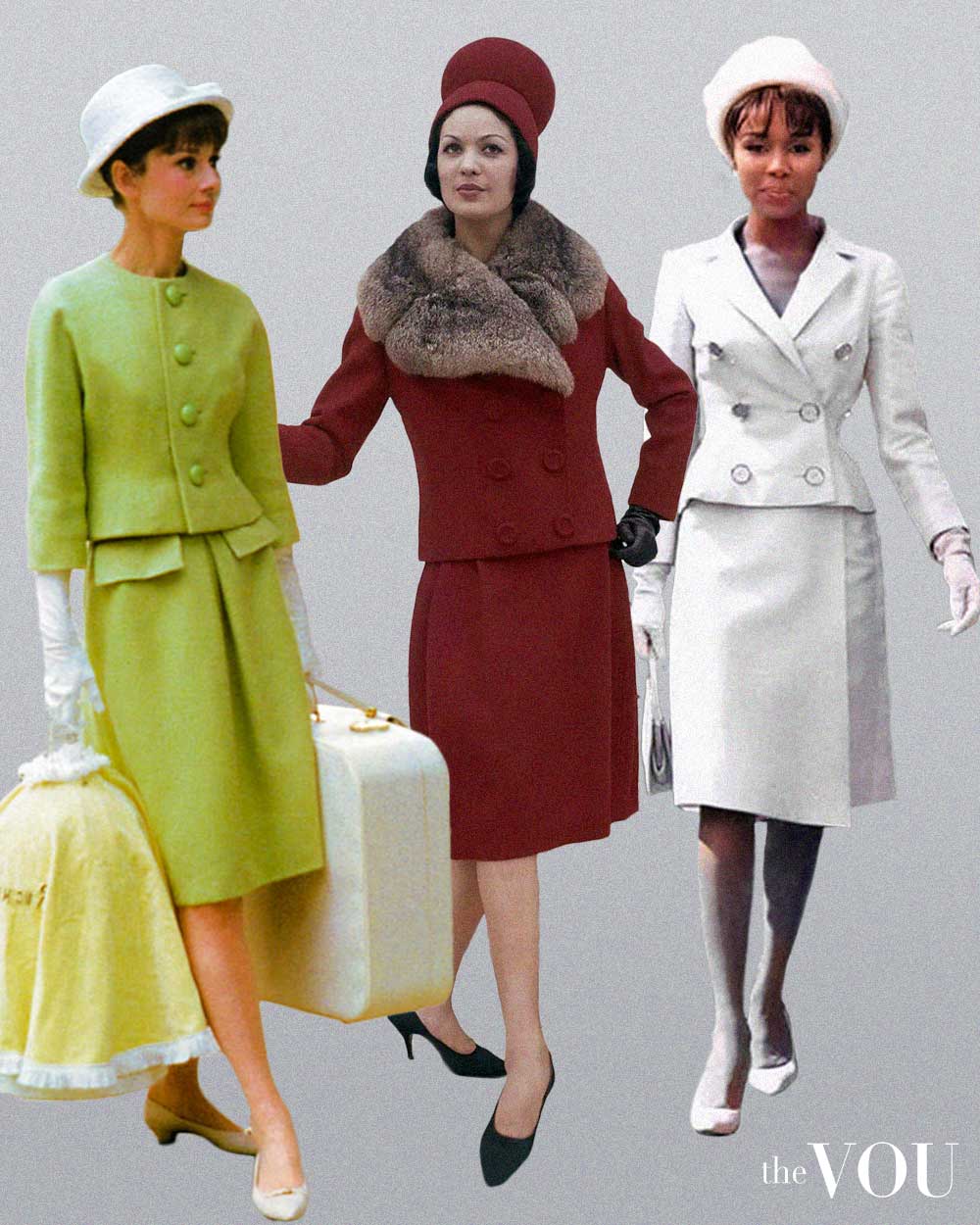 The Skirt Suit in the 1960s Fashion