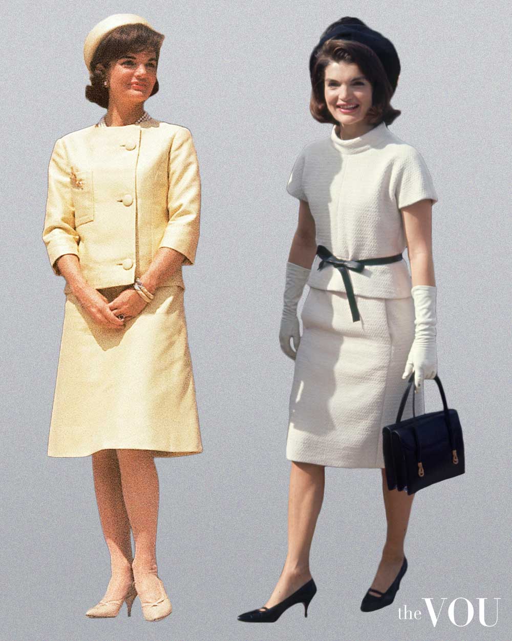 The Skirt Suit of The 60s Fashion