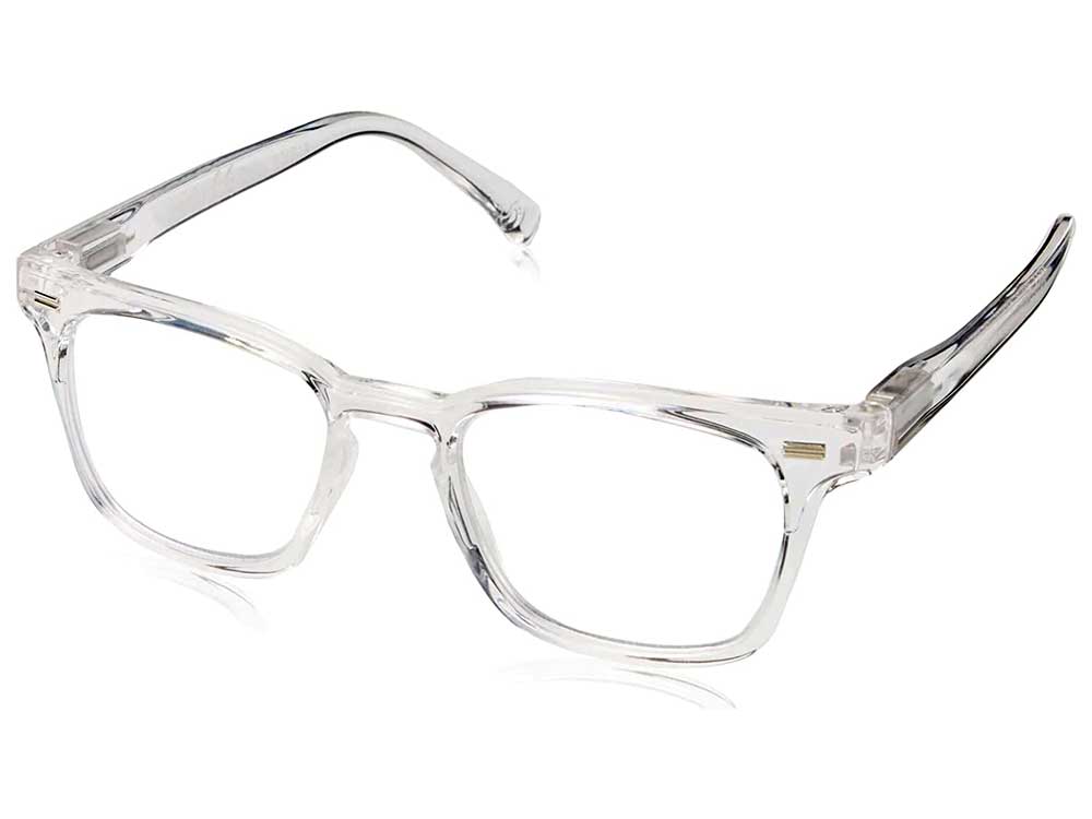 MODERN EYEGLASSES FRAME VISA NAVY BLUE CRYSTAL 54/17/140 FLEX HINGE I82