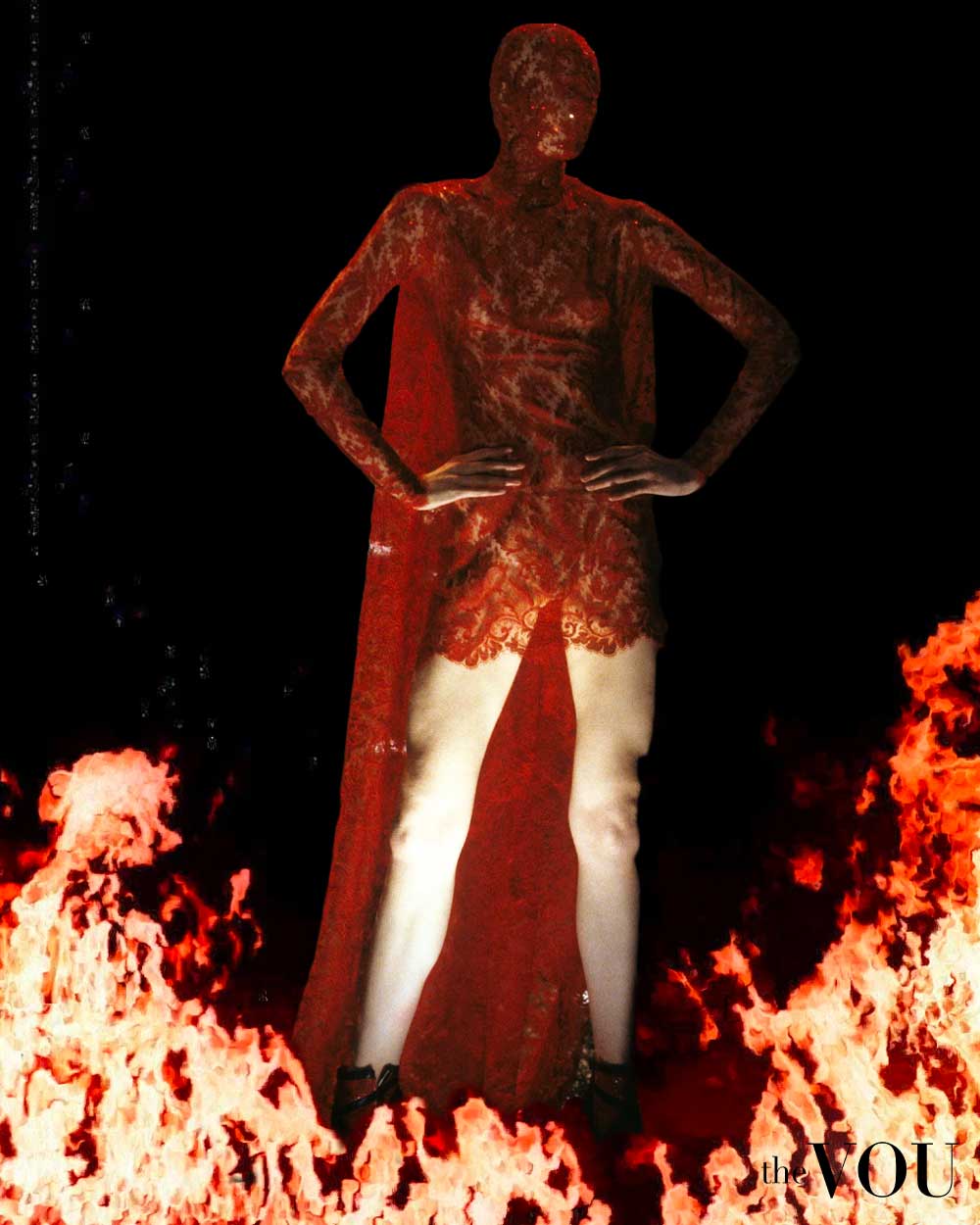 ALEXANDER MCQUEEN Fire and Blood 1998