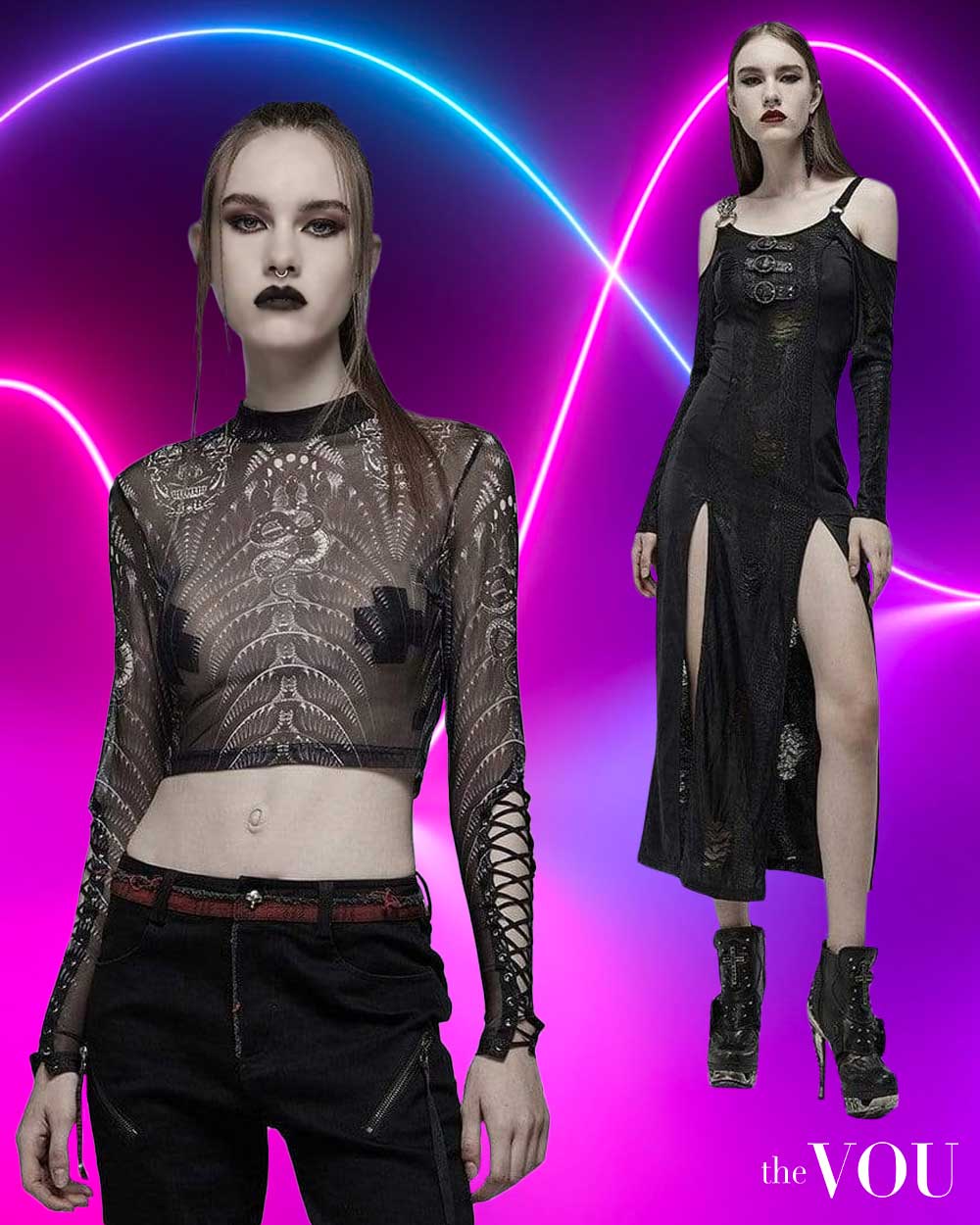 Attitude Clothing Gothic Rave Outfits