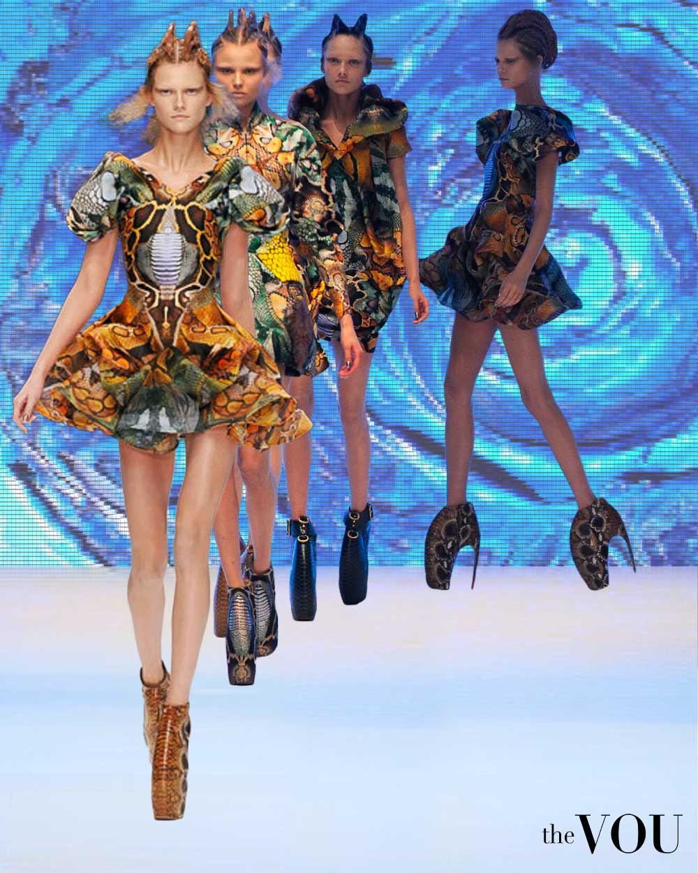 ALEXANDER MCQUEEN Plato's Atlantis 2010 Fashion Show