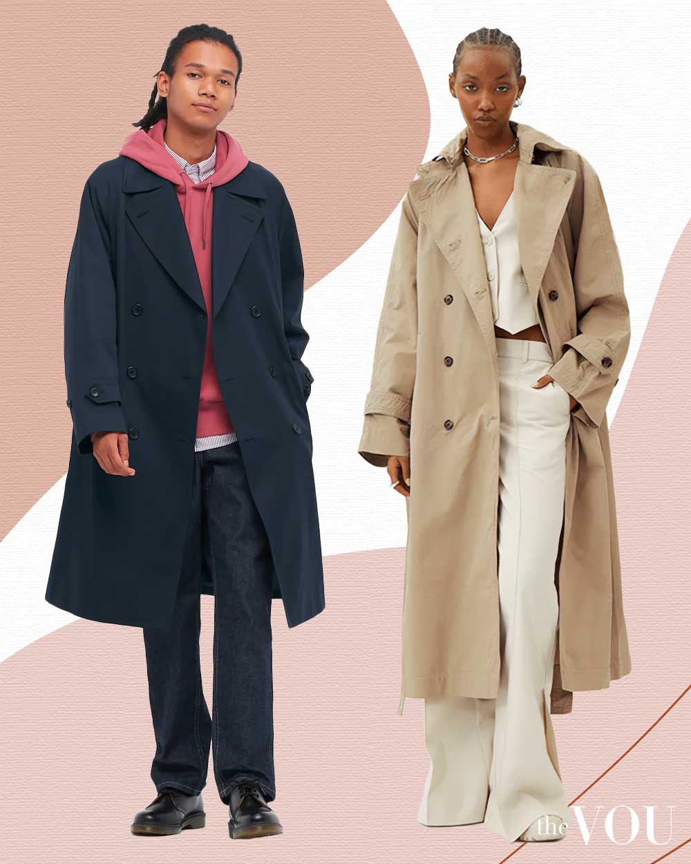 Minimalist Style Trench Coats