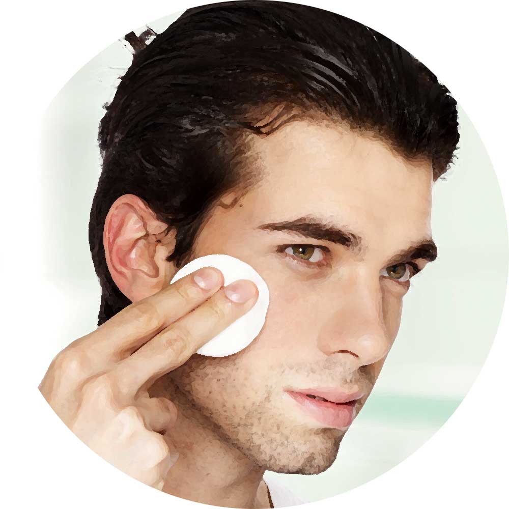 Toning Skincare Routine for Men