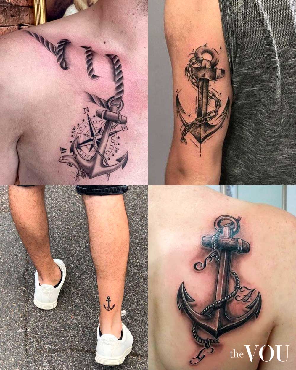 Anchor Tattoo Ideas for Men