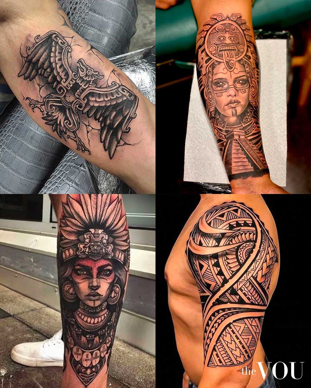 Aztec Tattoo Ideas for Men
