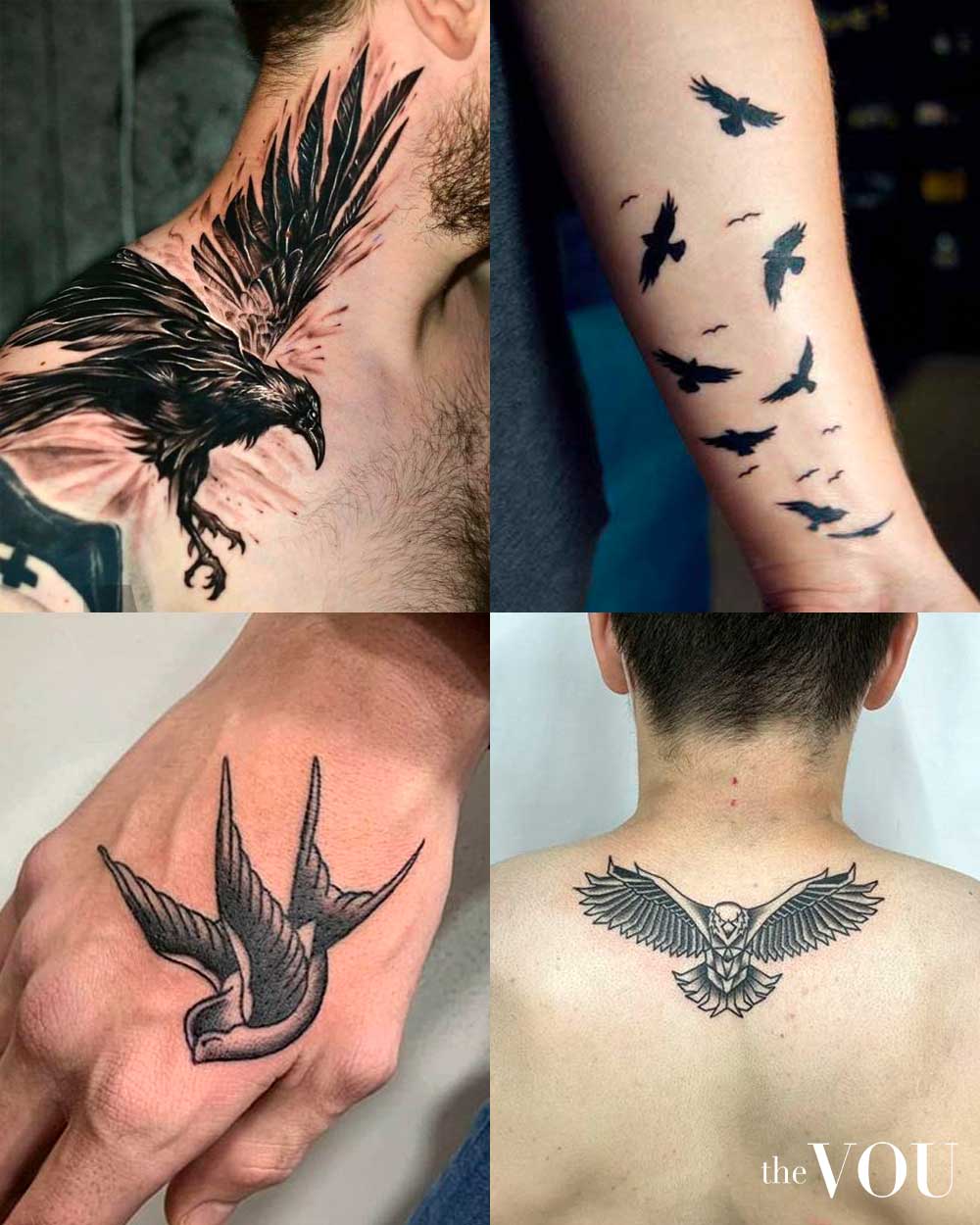Bird Tattoo Ideas for Men