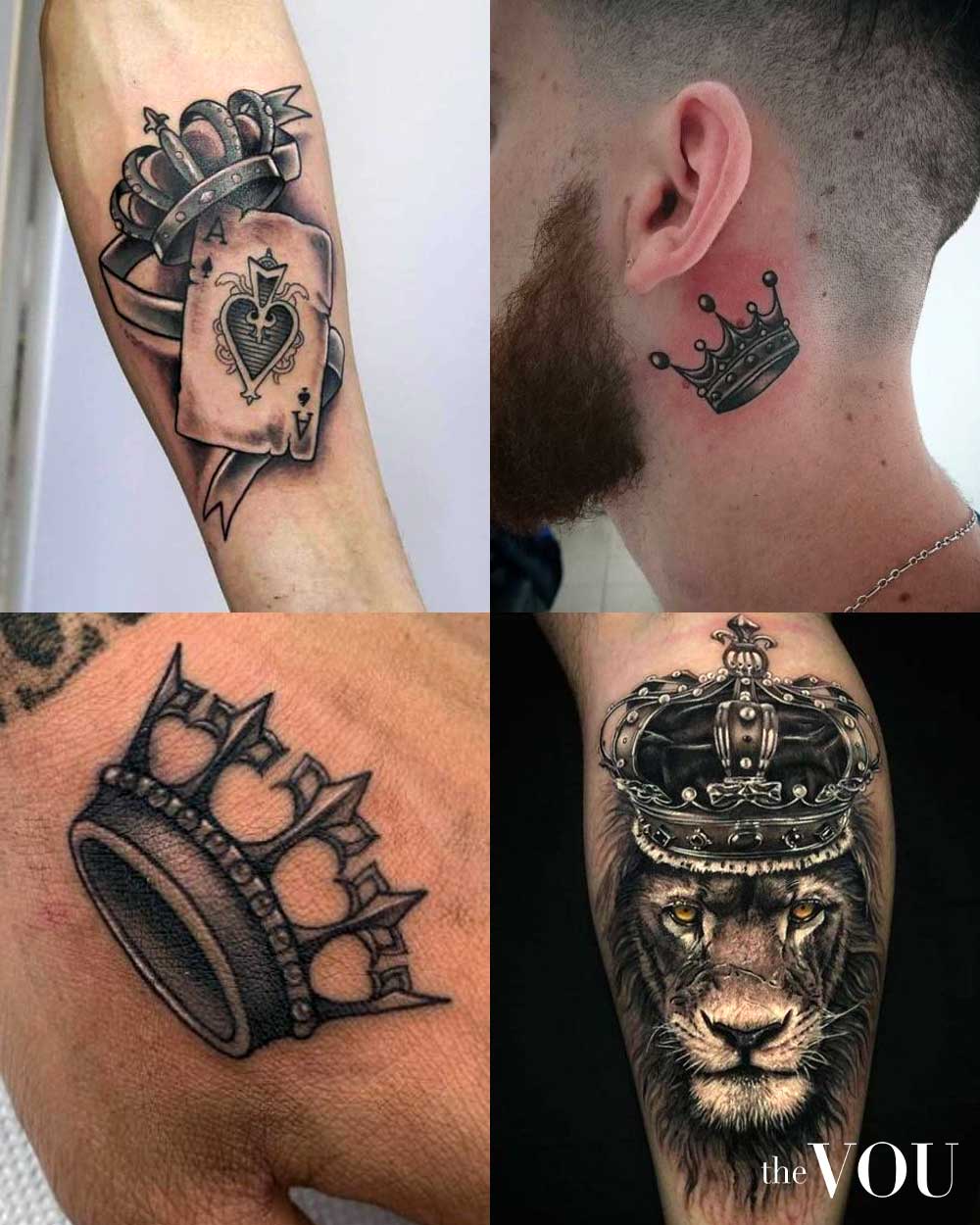 Crown Tattoo Ideas for Men