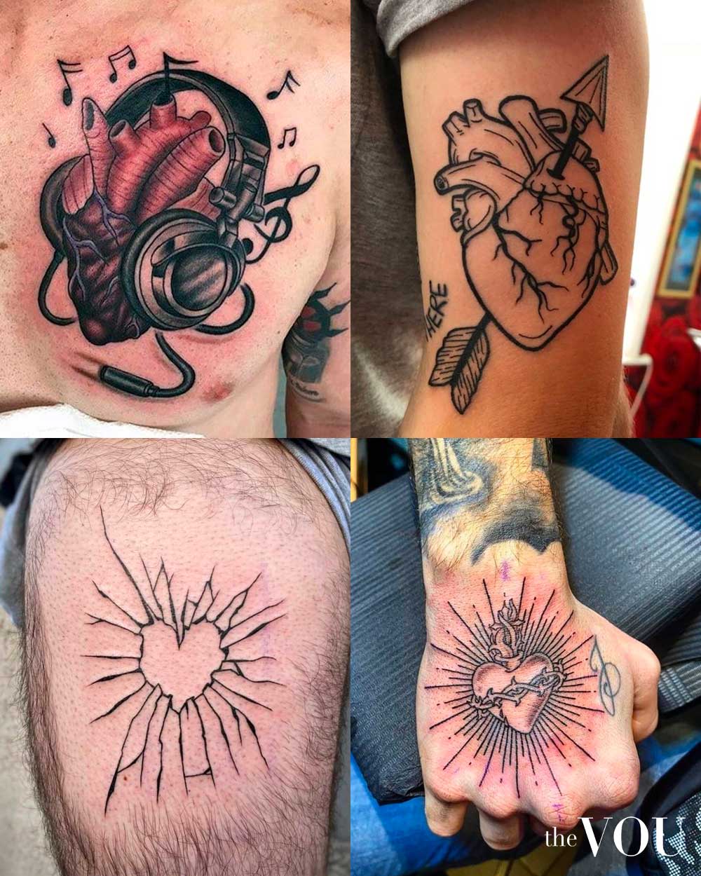 Heart Tattoo Ideas for Men