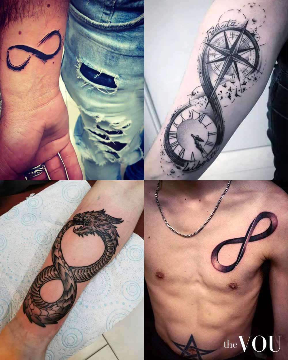 82 Infinity Tattoos To Show Off Your Eternal Creativity  Bored Panda