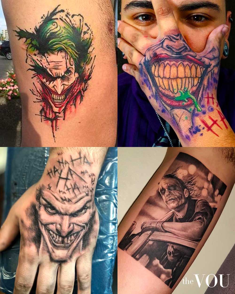 Joker Tattoo Ideas for Men