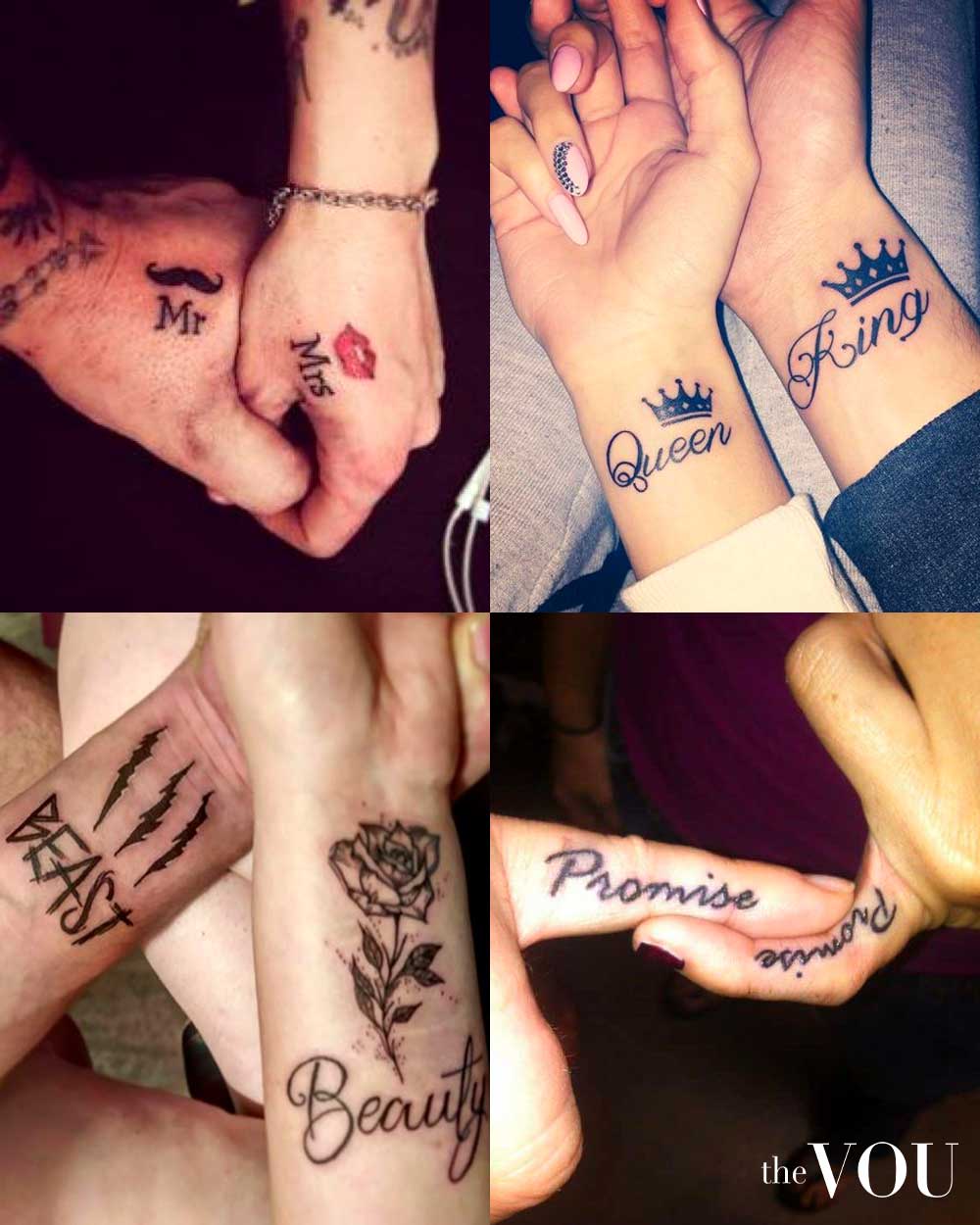 86 Matching Tattoos For Couples, Siblings, Friends, And All The Special  People In Your Life | Bored Panda