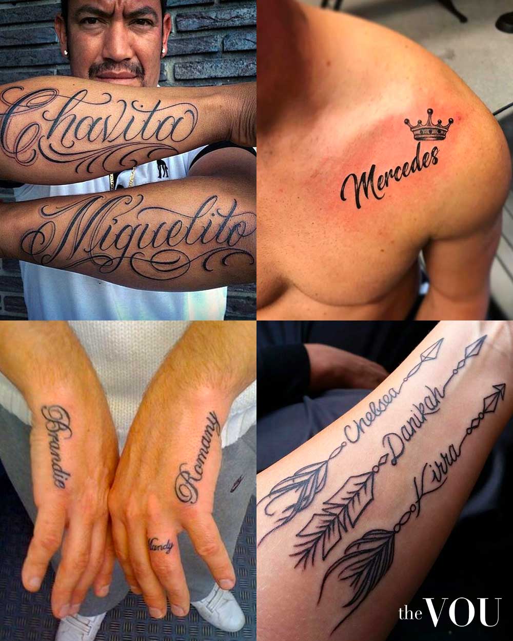 Name Tattoo Ideas for Men