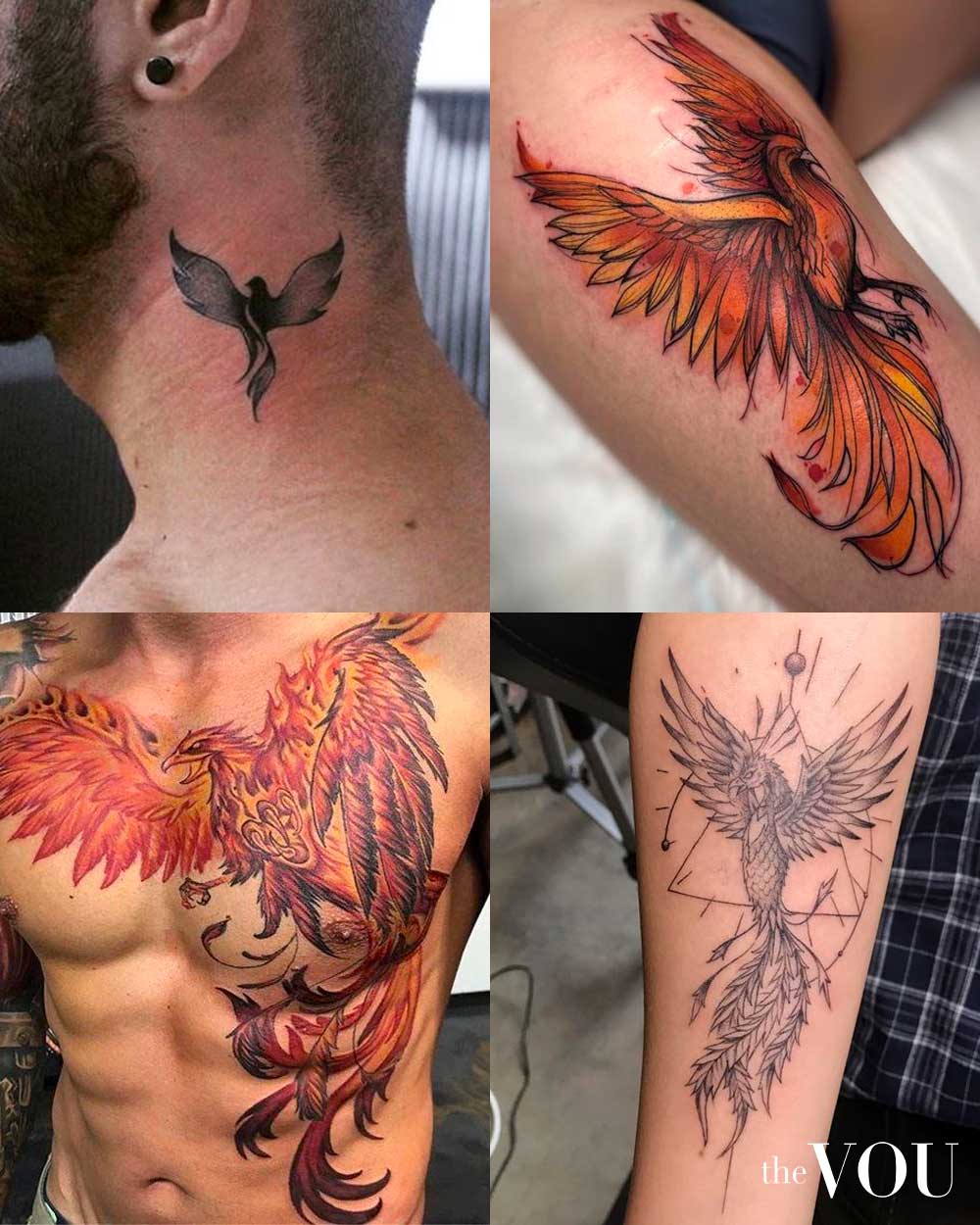 Phoenix Tattoo Ideas for Men