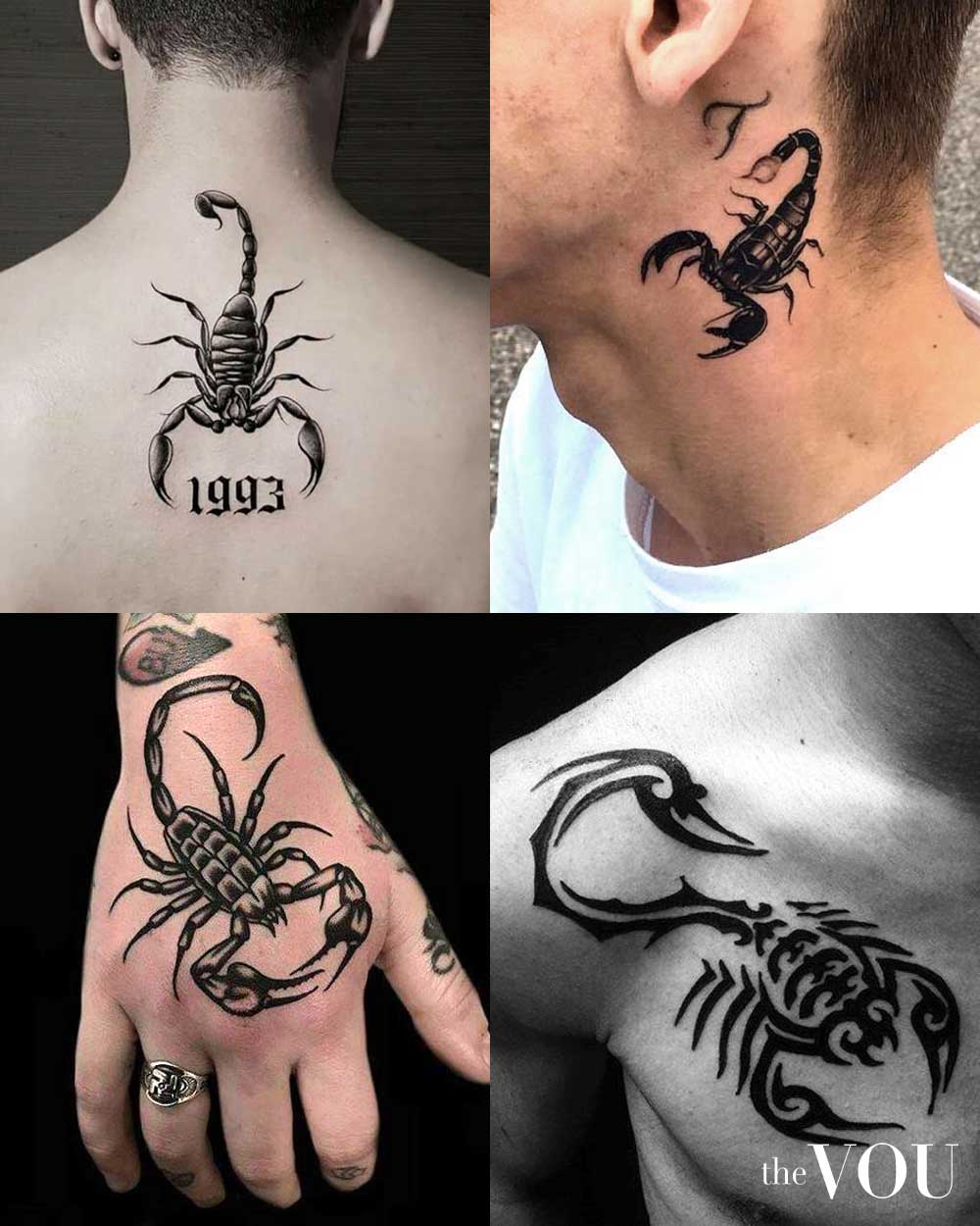 Scorpion Tattoo Ideas for Men