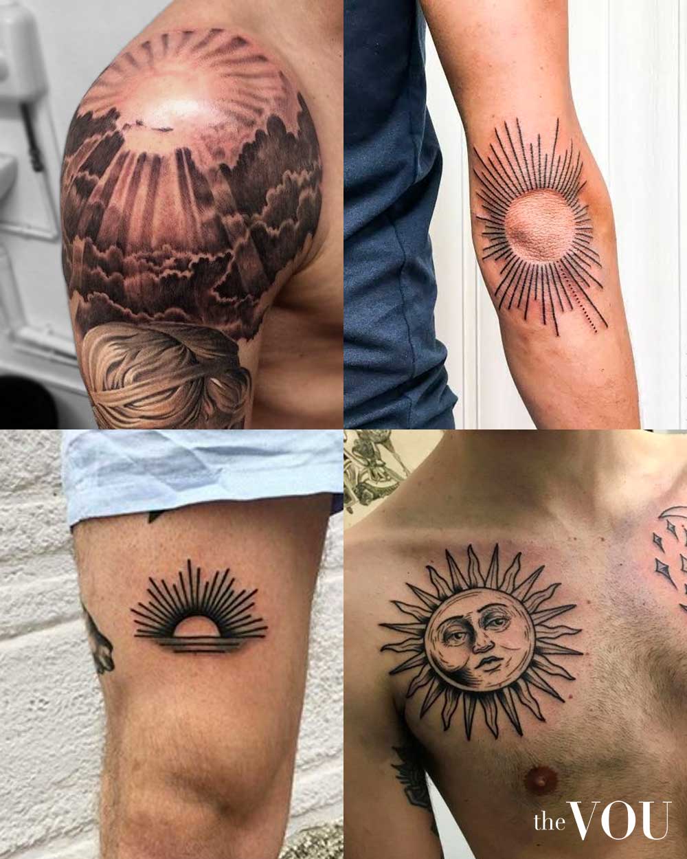 Sun Tattoo Ideas