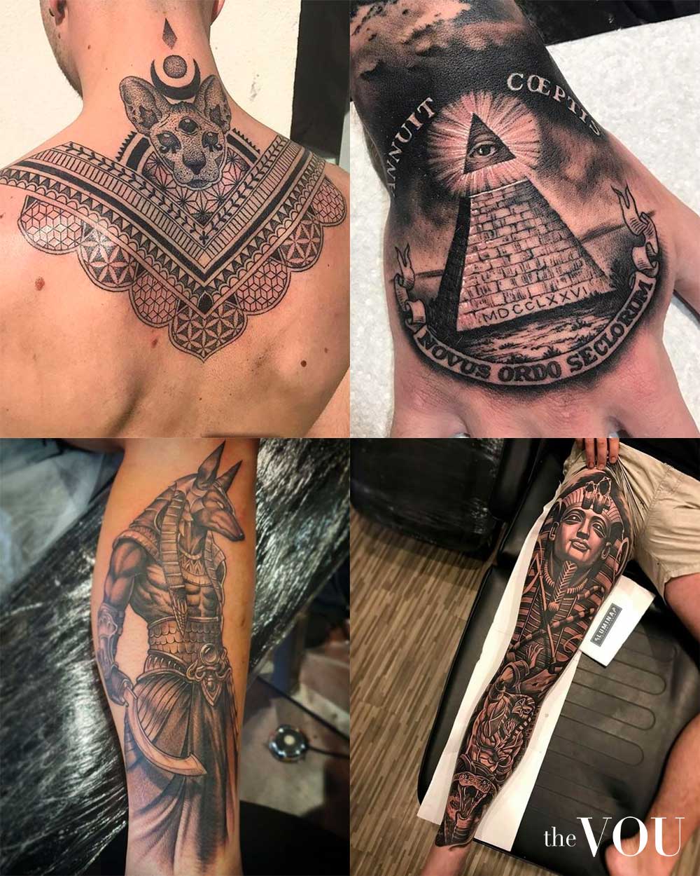 Egyptian Tattoo Ideas for Men