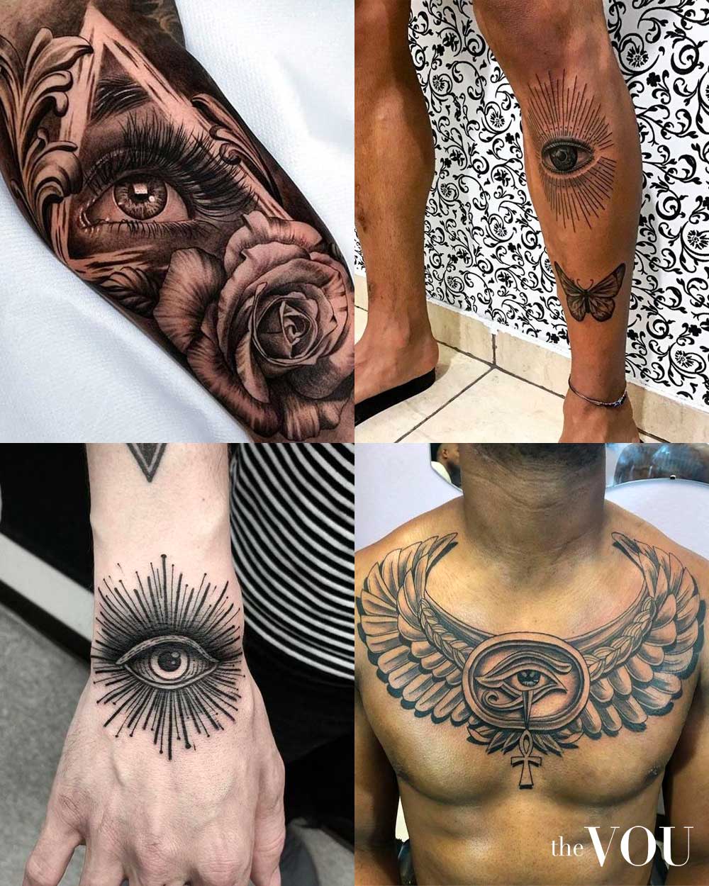 egyptian eye tattoo designs for men