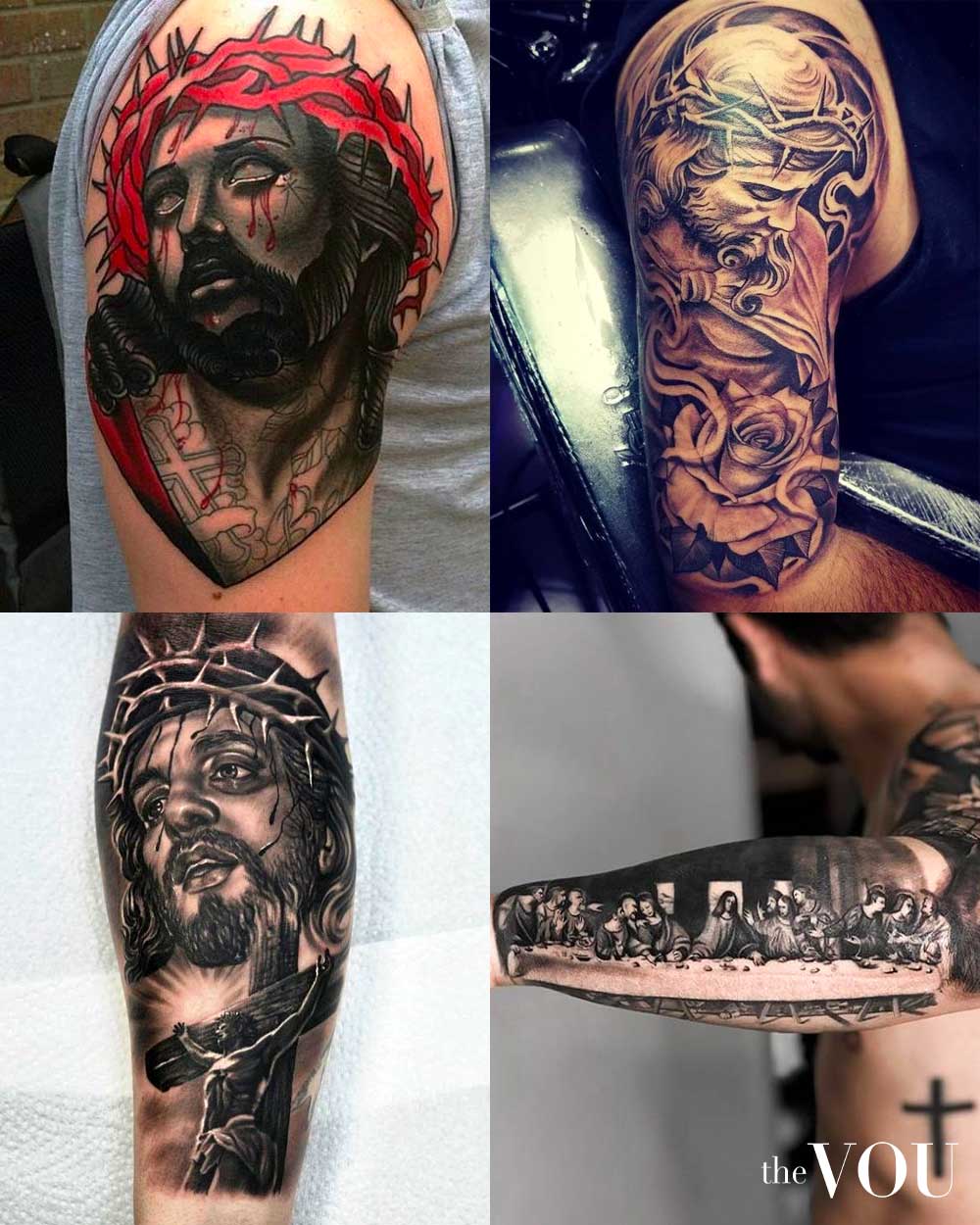 Jesus Tattoos for Men