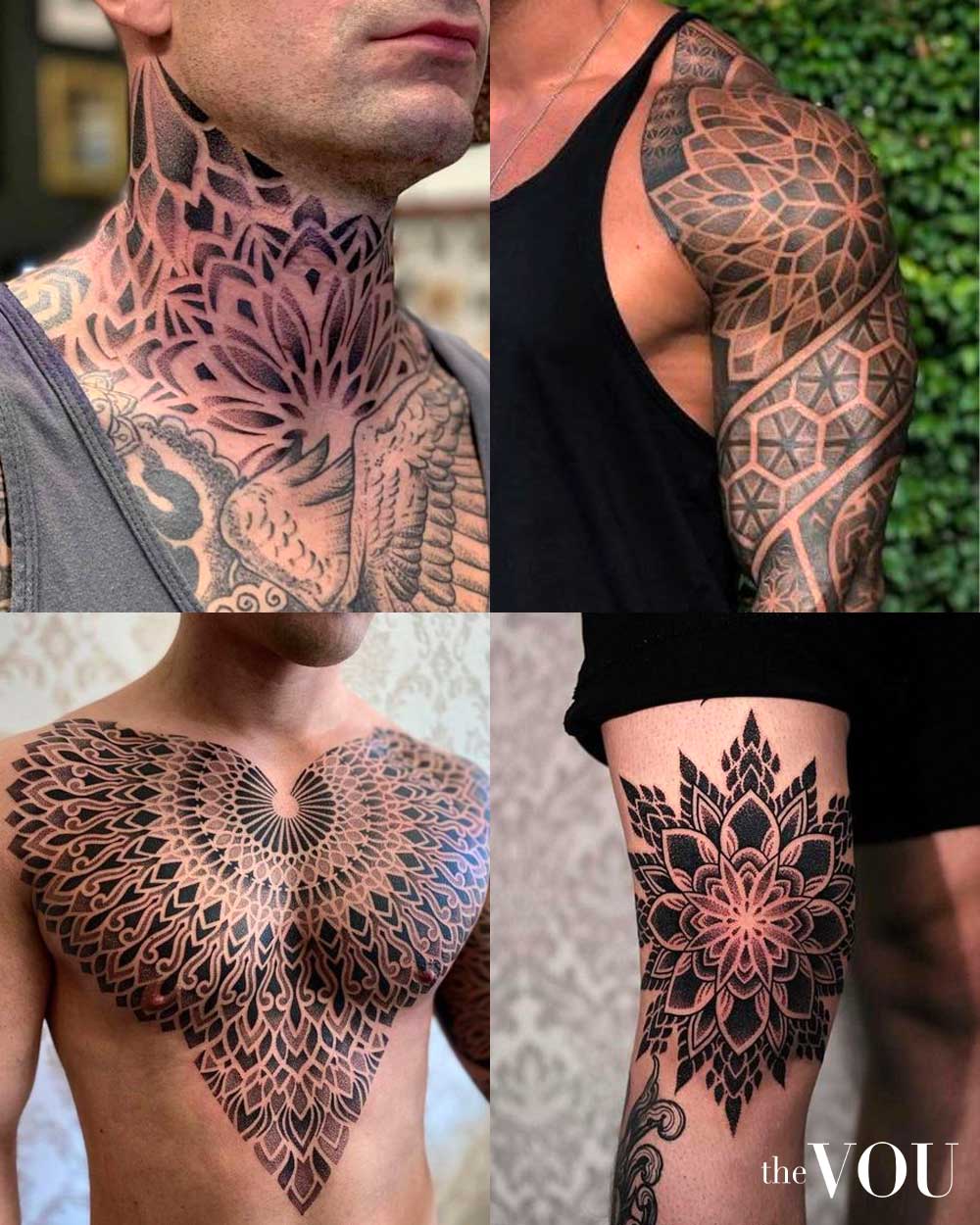 Mandala Tattoo Ideas for Men