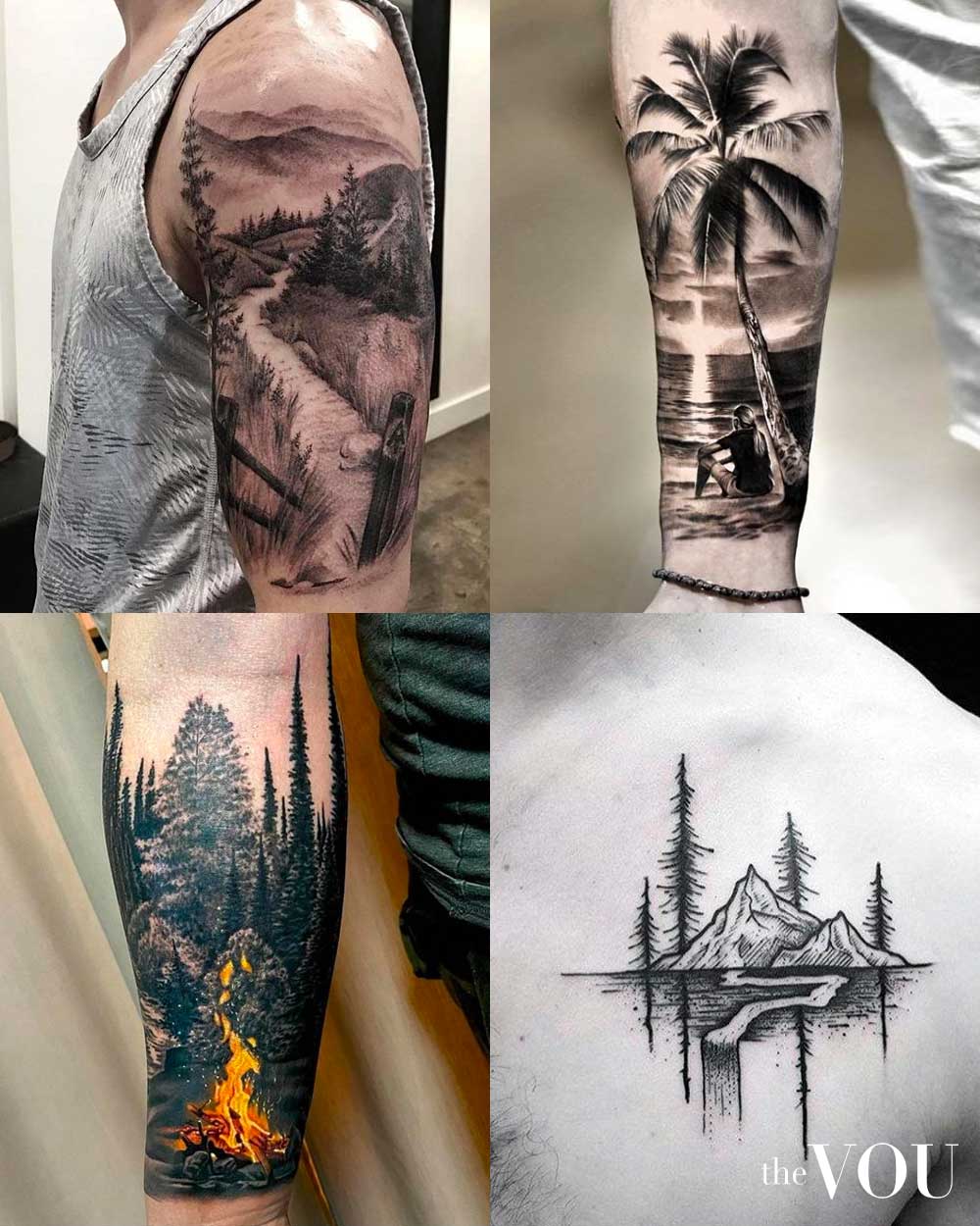 Nature Tattoo Ideas for Men