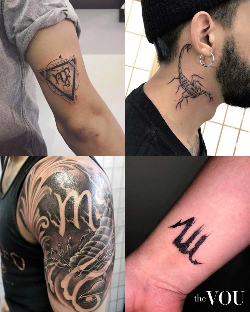 Scorpio Tattoo Ideas for Men