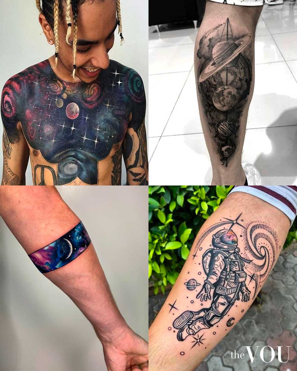 Space Tattoo Ideas for Men