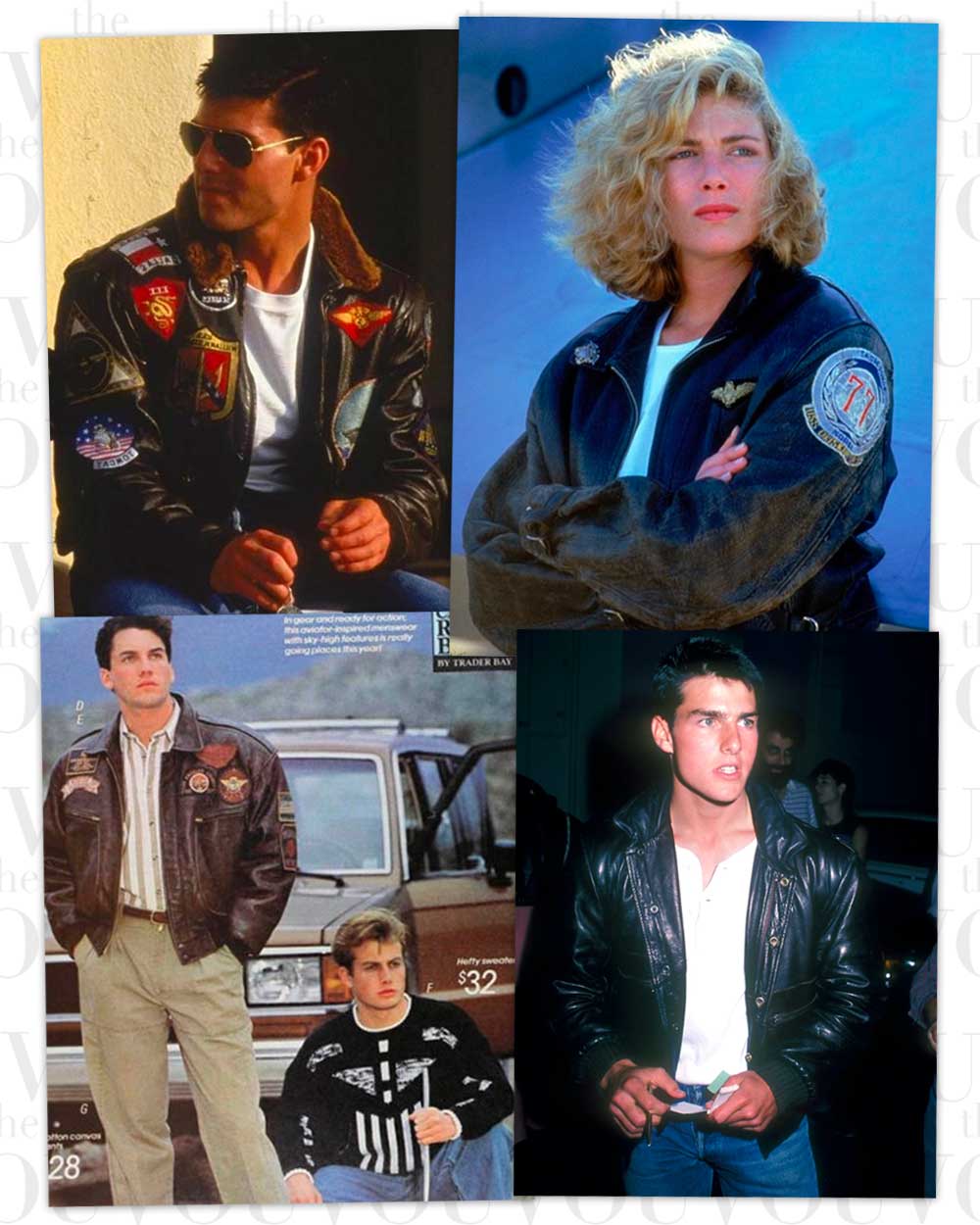 80s Aviator Leather Jacket