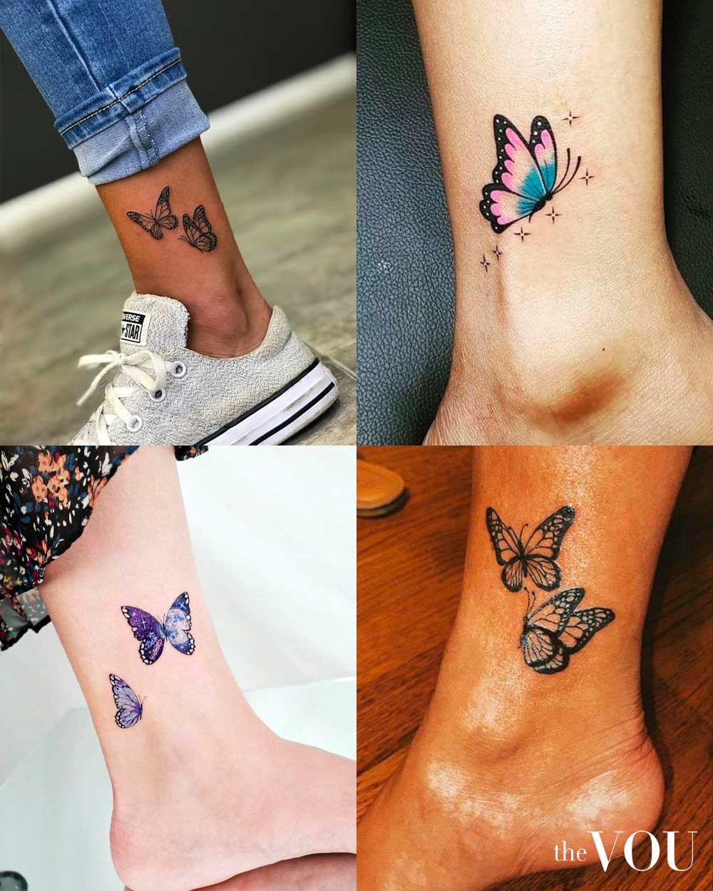 Top 61 Best Purple Butterfly Tattoo Ideas  2021 Inspiration Guide