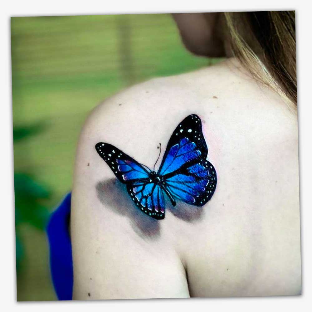 45 Butterfly Tattoo Designs Small Flower Simple Ideas  More  DMARGE