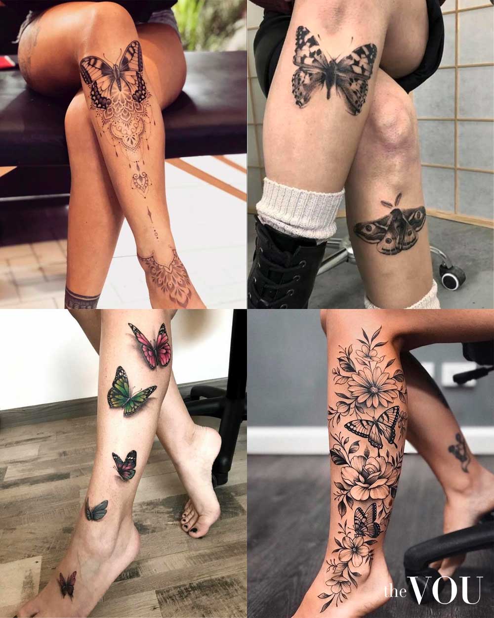 73 Special Butterfly Thigh Tattoos For Distinctive Individuals  Psycho Tats