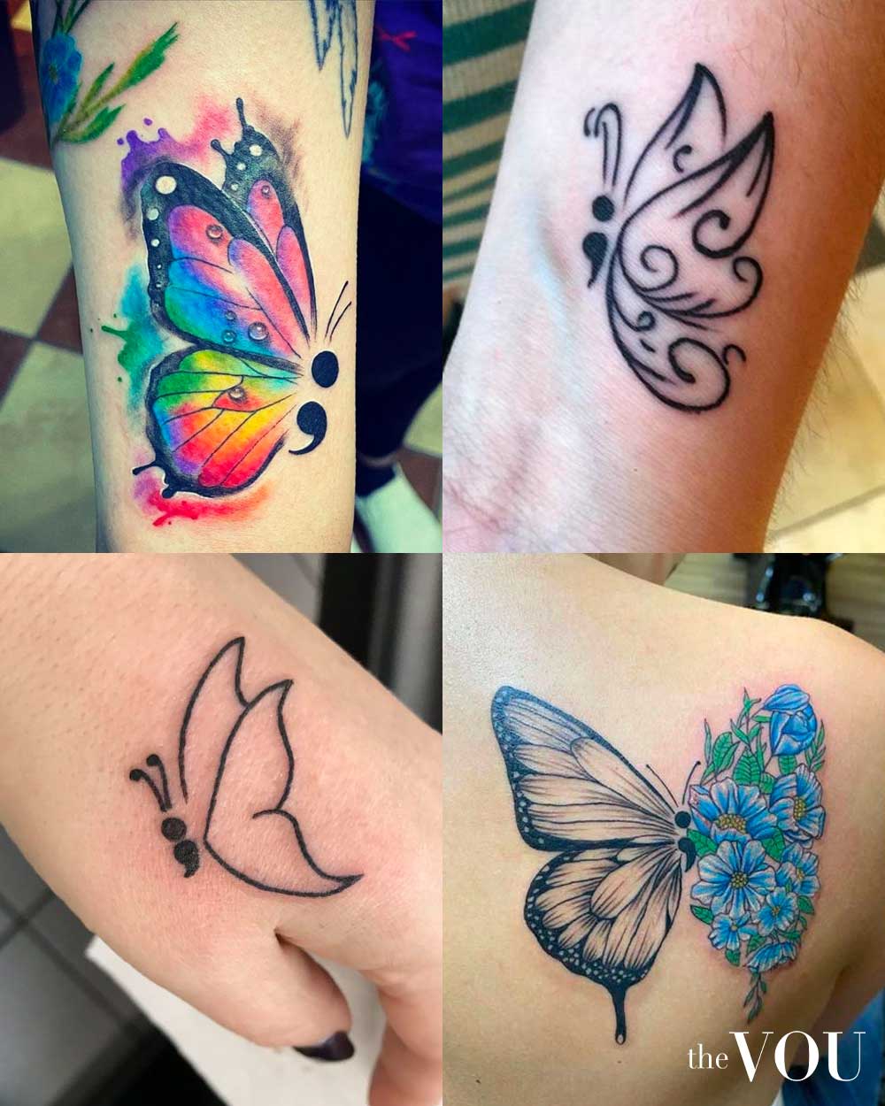 17 Butterfly Tattoo Ideas That Are Pretty Not Tacky  Pictures of Butterfly  Tattoos