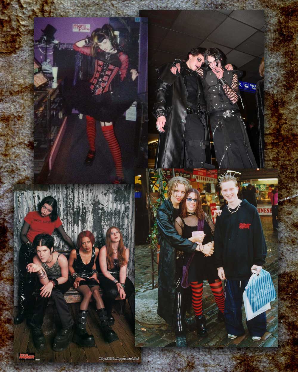 2000s Gothic fashion style