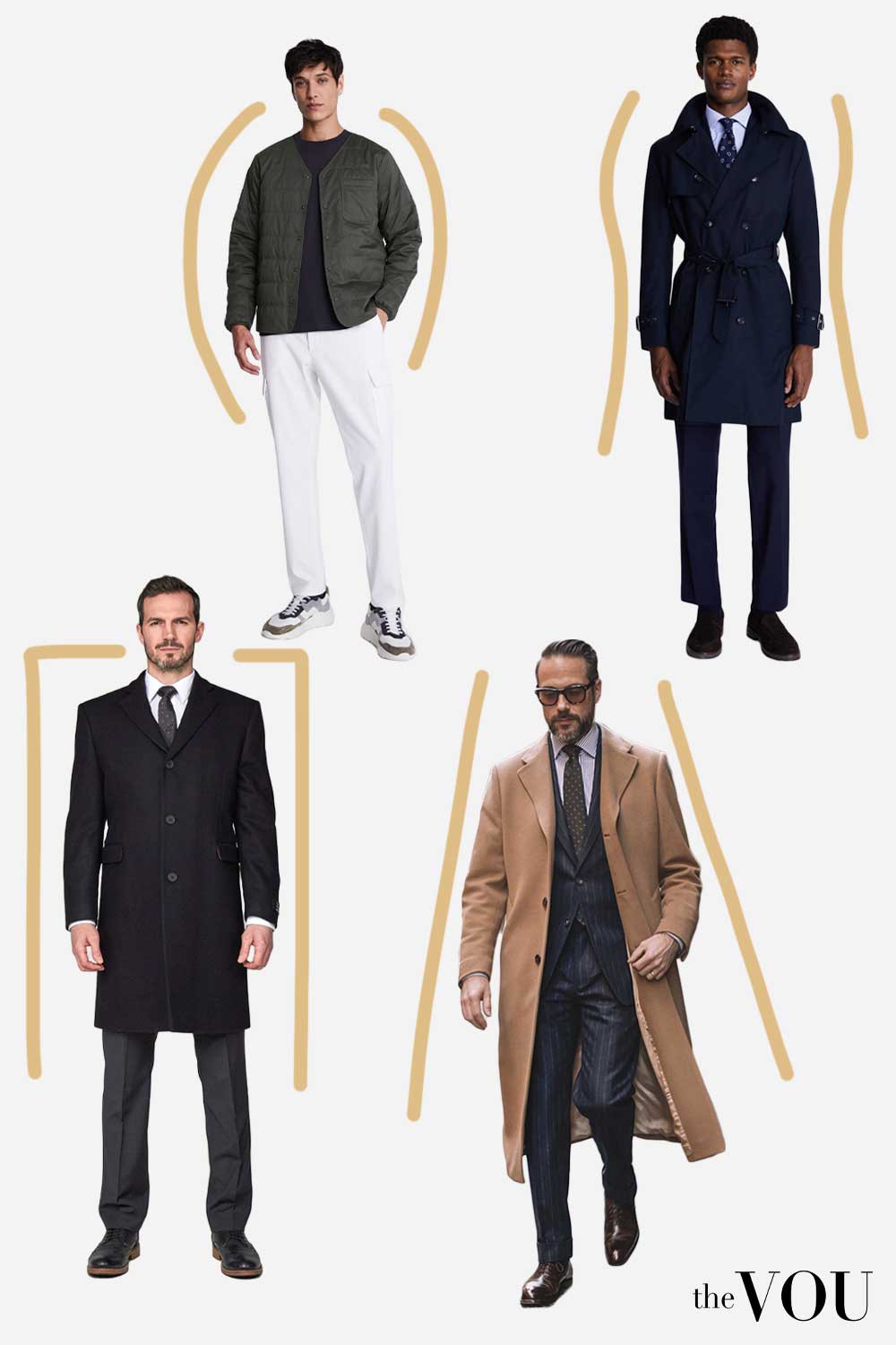 Menswear Fashion Silhouette